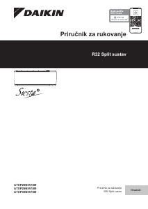 Priručnik Daikin ATXP25N5V1B9 Klimatizacijski uređaj