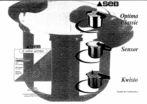 Mode d’emploi SEB 4201 Kwisto Autocuiseur