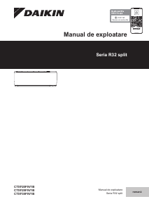 Manual Daikin CTXF35F5V1B Aer condiționat