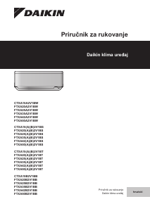 Priručnik Daikin FTXA25A2V1BS Klimatizacijski uređaj