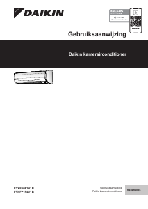 Handleiding Daikin FTXF35F5V1B Airconditioner