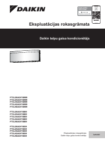 Rokasgrāmata Daikin FTXJ20A2V1BS9 Gaisa kondicionētājs