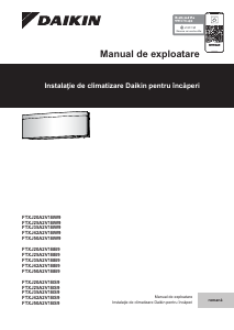 Manual Daikin FTXJ25A2V1BW9 Aer condiționat