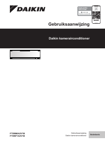 Handleiding Daikin FTXM60A2V1B Airconditioner