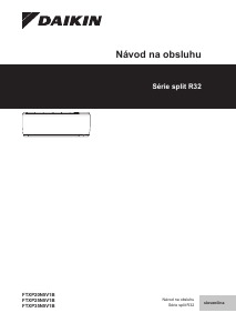 Návod Daikin FTXP50N2V1B Klimatizácia