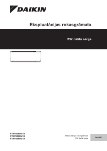 Rokasgrāmata Daikin FTXP71N2V1B Gaisa kondicionētājs