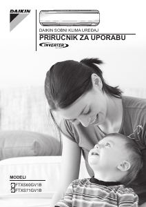 Priručnik Daikin FTXS35G2V1B Klimatizacijski uređaj