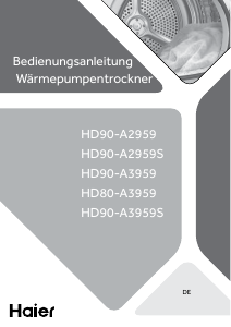 Bedienungsanleitung Haier HD80-A3959 Trockner
