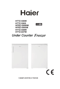 Manual Haier HTTZ-506W Congelator