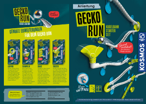 Bedienungsanleitung Kosmos Gecko Run Kugelbahn