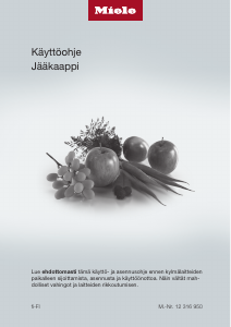Käyttöohje Miele K 7325 E Jääkaappipakastin
