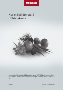 Használati útmutató Miele K 7128 D Hűtőszekrény
