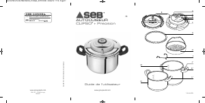 Mode d’emploi SEB P44115 Clipso+ Precision Autocuiseur