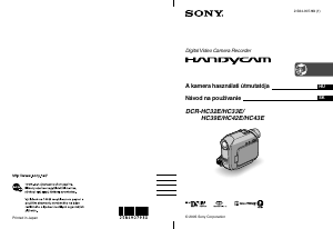 Návod Sony DCR-HC32E Videokamera