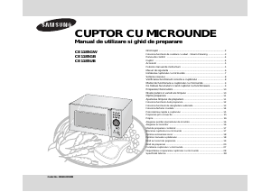 Manual Samsung CE1185GB Cuptor cu microunde