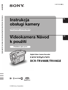 Manuál Sony DCR-TRV460E Videokamera