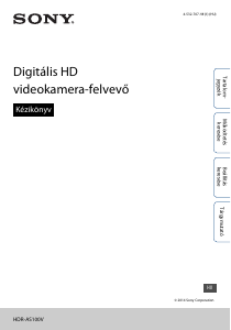 Használati útmutató Sony HDR-AS100VW Videokamera