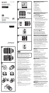 Käyttöohje Sony SEL70300G Kameranlinssi