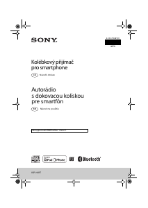 Manuál Sony XSP-N1BT Autorádio