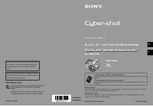 Manuale Sony Cyber-shot DSC-H2 Fotocamera digitale