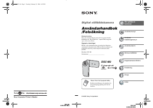 Bruksanvisning Sony Cyber-shot DSC-M2 Digitalkamera