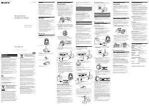 Manuale Sony MDR-RF810RK Cuffie