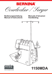 Manuale Bernina 1150MDA Macchina per cucire