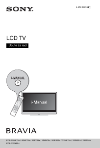Priručnik Sony Bravia KDL-32EX653 LCD televizor