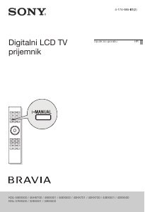 Priručnik Sony Bravia KDL-46EX500 LCD televizor
