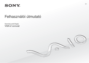 Használati útmutató Sony Vaio VGN-Z46VRN Laptop