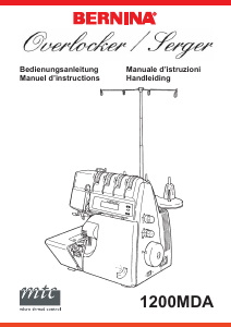 Manuale Bernina 1200MDA Macchina per cucire