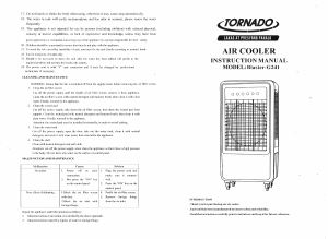 Handleiding Tornado Blaster G-241 Ventilator