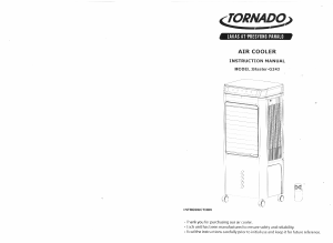 Handleiding Tornado Blaster G-243 Ventilator