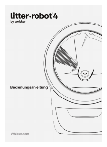 Bedienungsanleitung Whisker Litter-Robot 4 Katzentoilette