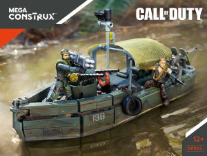 Bedienungsanleitung Mega Construx set DPB56 Call of Duty Riverboat raid