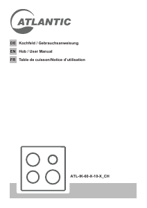Manual Atlantic ATL-IK-60-X-10-X_CH Hob