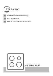 Manual Atlantic ATL-CK-60-X-10-X_CH Hob