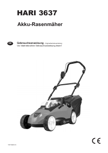 Bedienungsanleitung Hurricane HARI 3637 Rasenmäher
