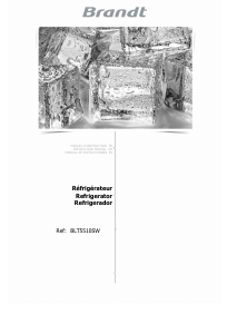 Manual de uso Brandt BLT5510SW Refrigerador