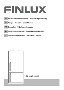 Manual Finlux FB KGC 288 IE Fridge-Freezer