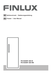 Manual Finlux FB SGSNF 280 IE Fridge-Freezer