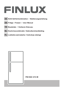 Manual Finlux FB KGC 213 IE Fridge-Freezer