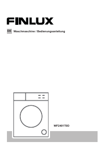 Bedienungsanleitung Finlux WF2401T0D Waschmaschine