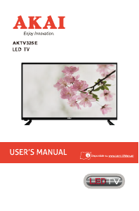 Manual Akai AKTV325E LED Television