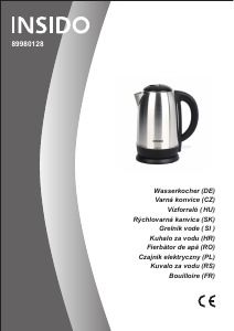 Manual Insido 89980128 Fierbător
