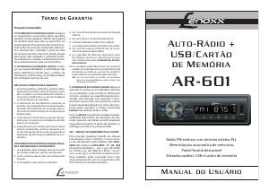Manual Lenoxx AR-601 Auto-rádio