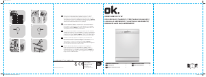 Manual OK ODW 6061 E FS W Dishwasher