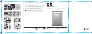 Manual OK ODW 6011-1 E FS Dishwasher