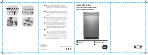 Mode d’emploi OK ODW 4511 D BU Lave-vaisselle