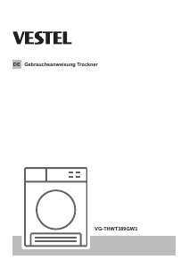 Bedienungsanleitung Vestel VG-THWT389GW3 Trockner